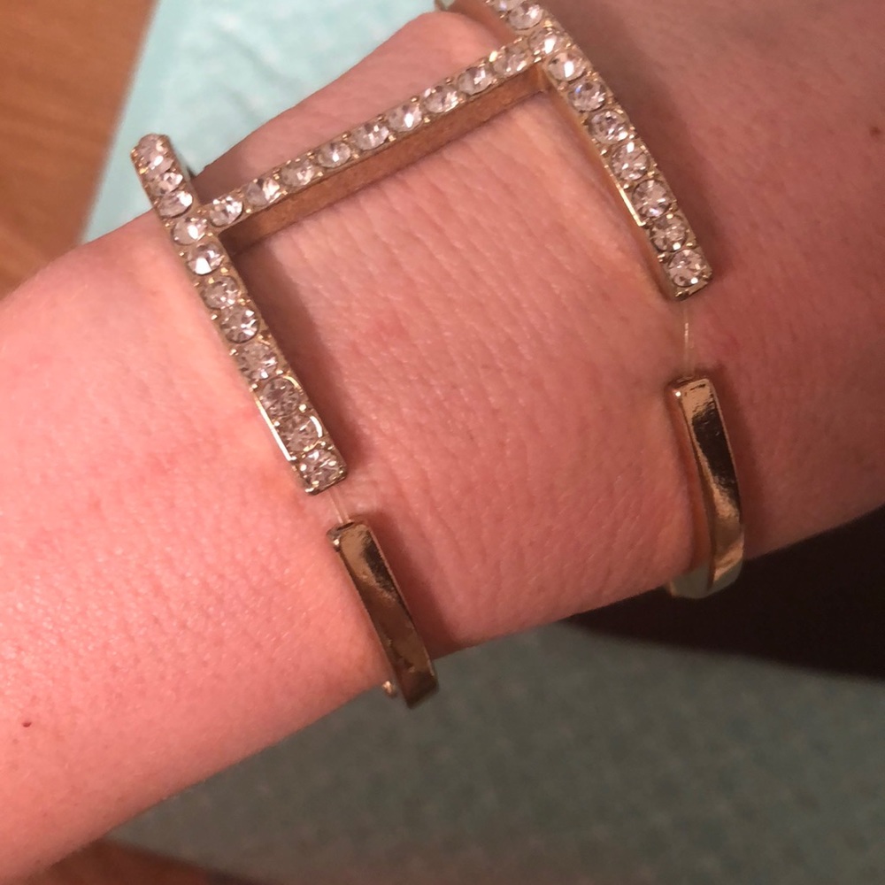 Gold bangle/cuff - Picture 4 of 5